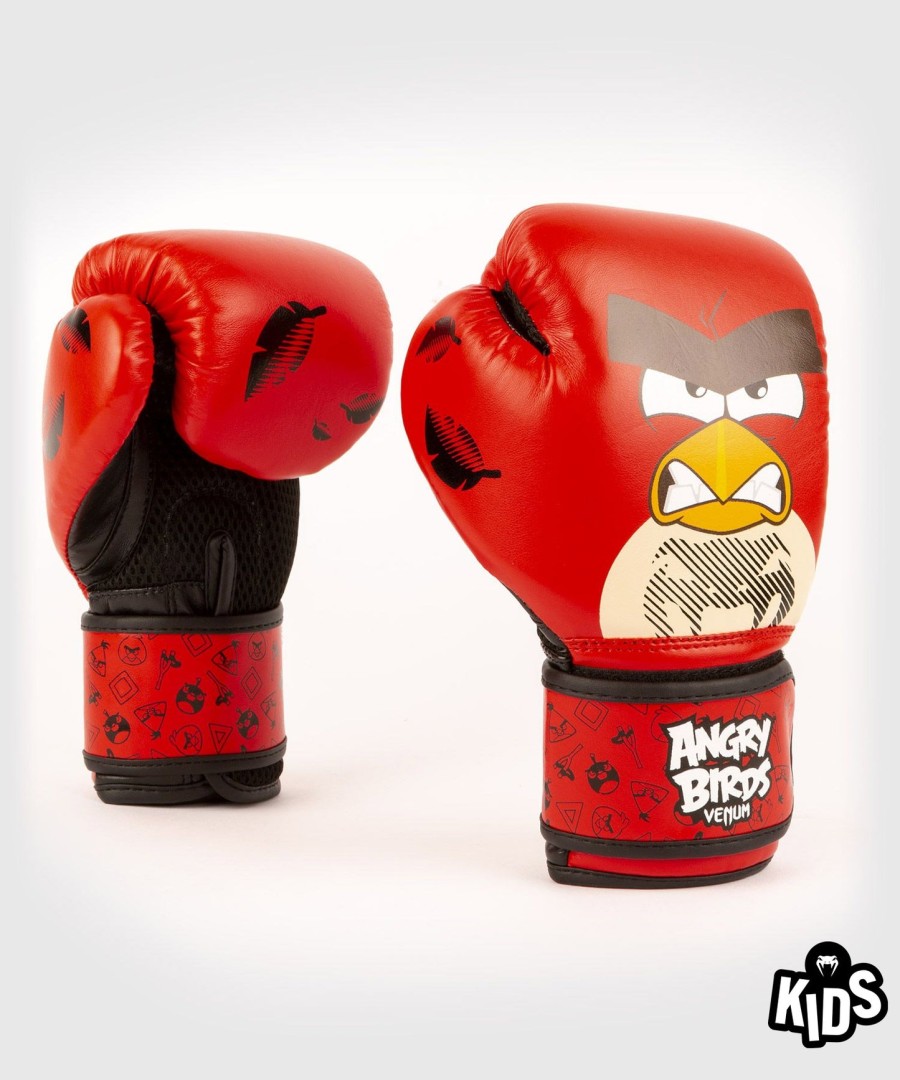 boxerské rukavice venum angry birds - pro děti - červené