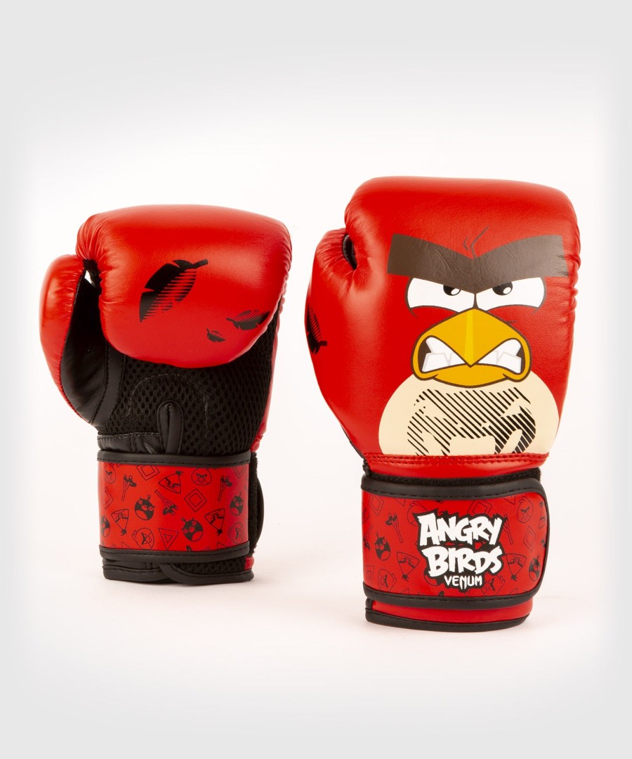 boxerské rukavice venum angry birds - pro děti - červené