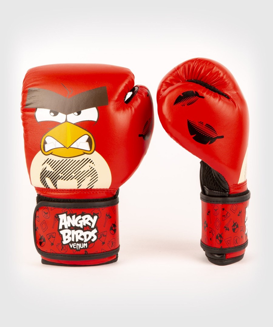 boxerské rukavice venum angry birds - pro děti - červené