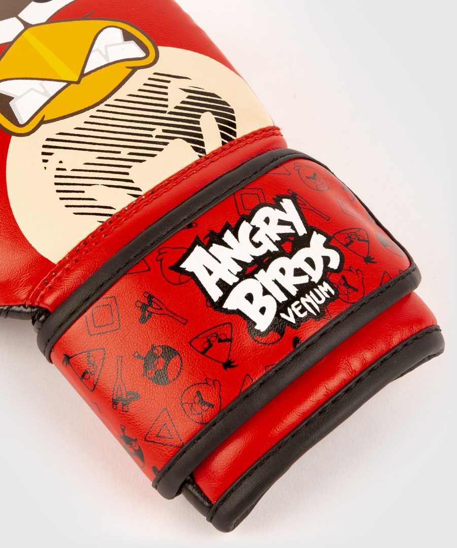 boxerské rukavice venum angry birds - pro děti - červené