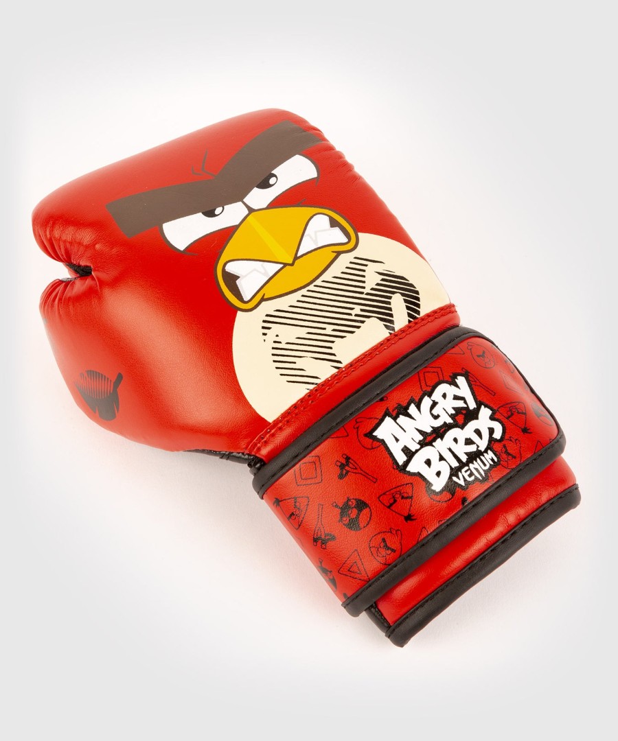 boxerské rukavice venum angry birds - pro děti - červené