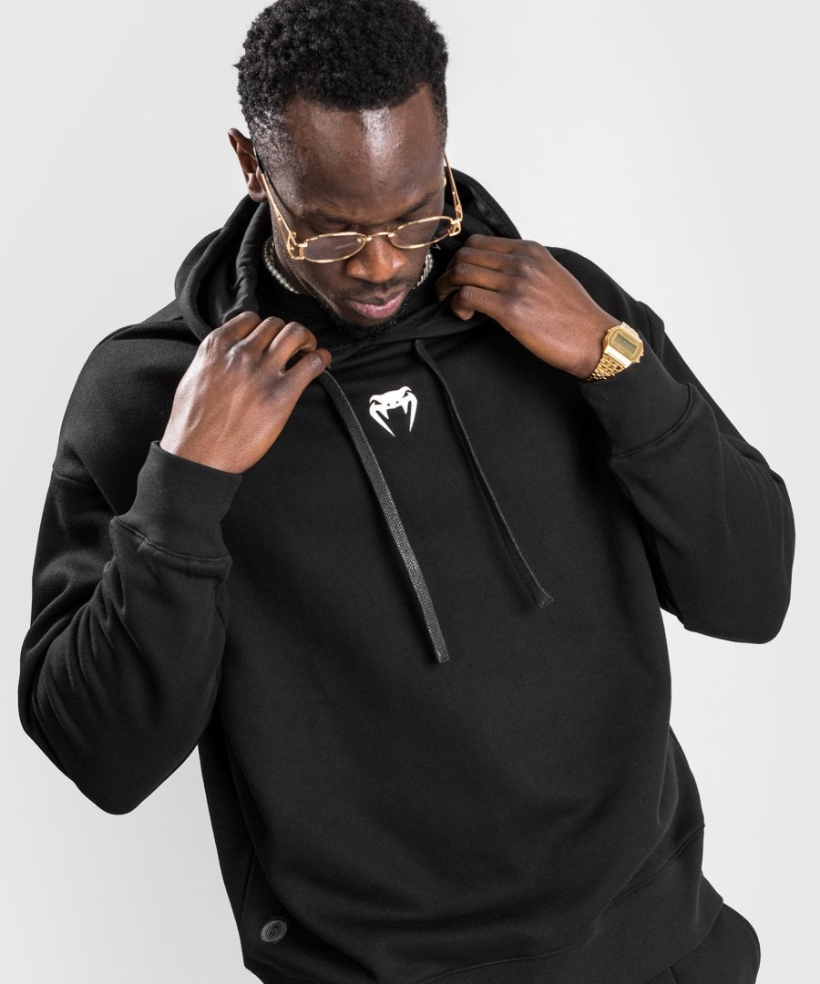 mikina s kapucí venum vortex xl - oversize - černá
