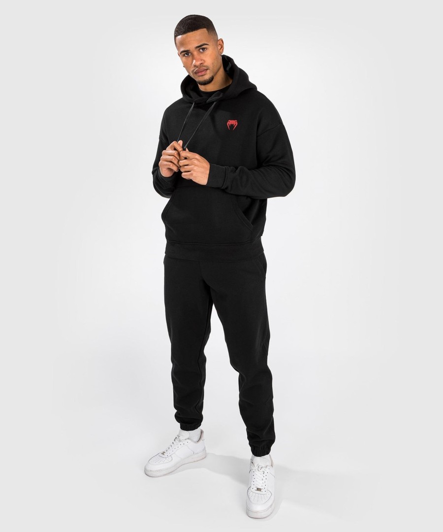 unisex mikina s kapucí venum x dodge banshee s potiskem - černá