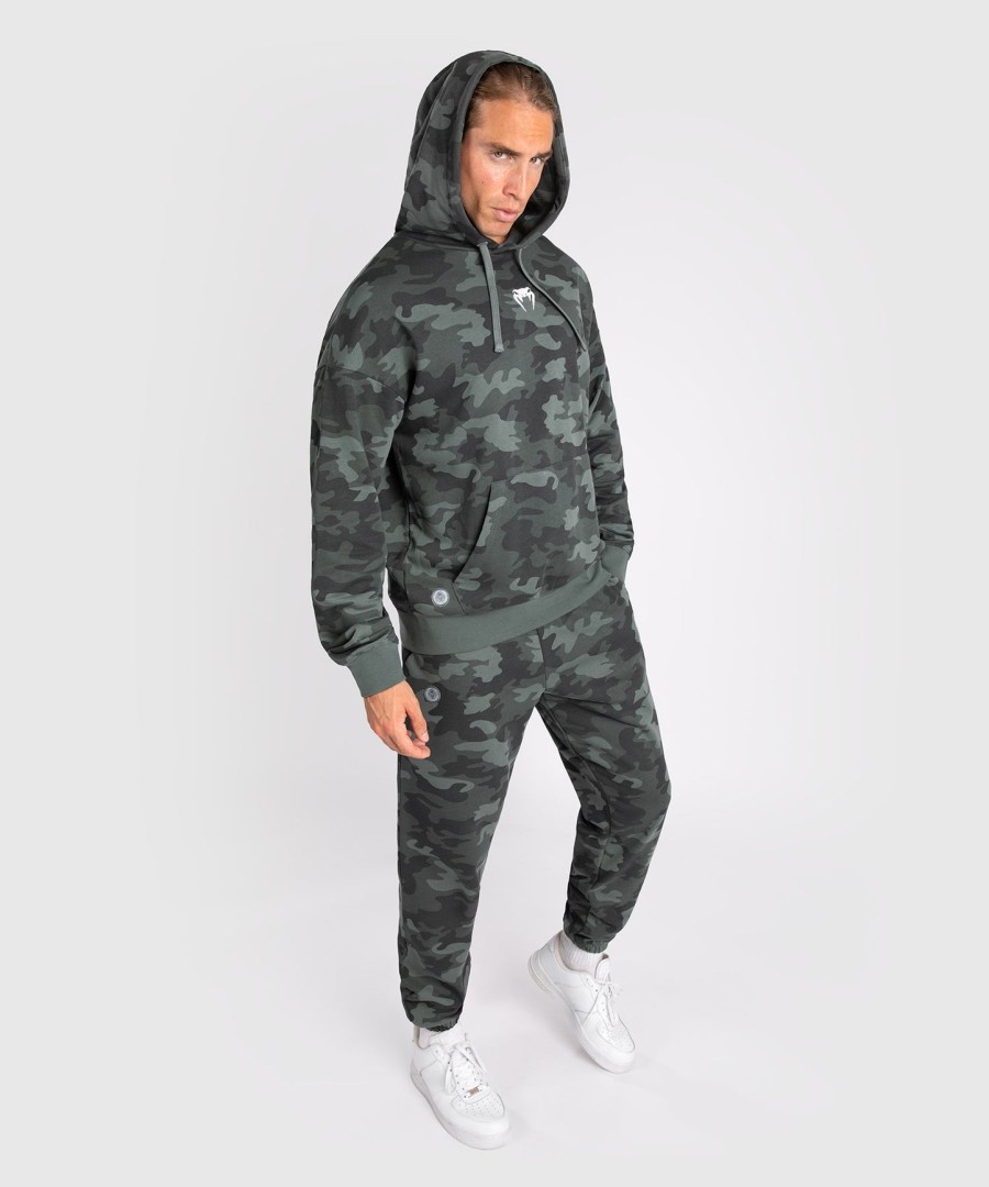 pánská mikina s kapucí venum vortex xl - khaki maskáčová