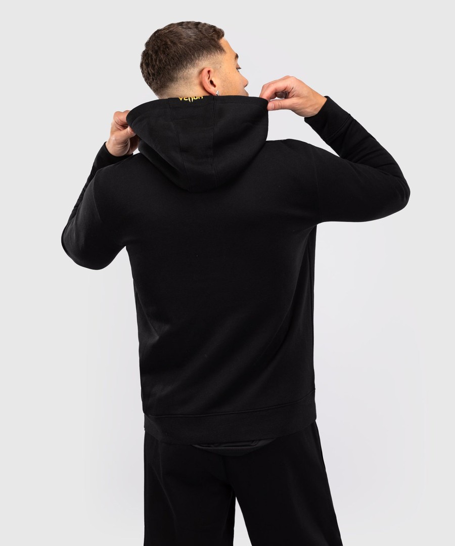 bunda s kapucí fk x venum hexagone mma - černo-zlatá