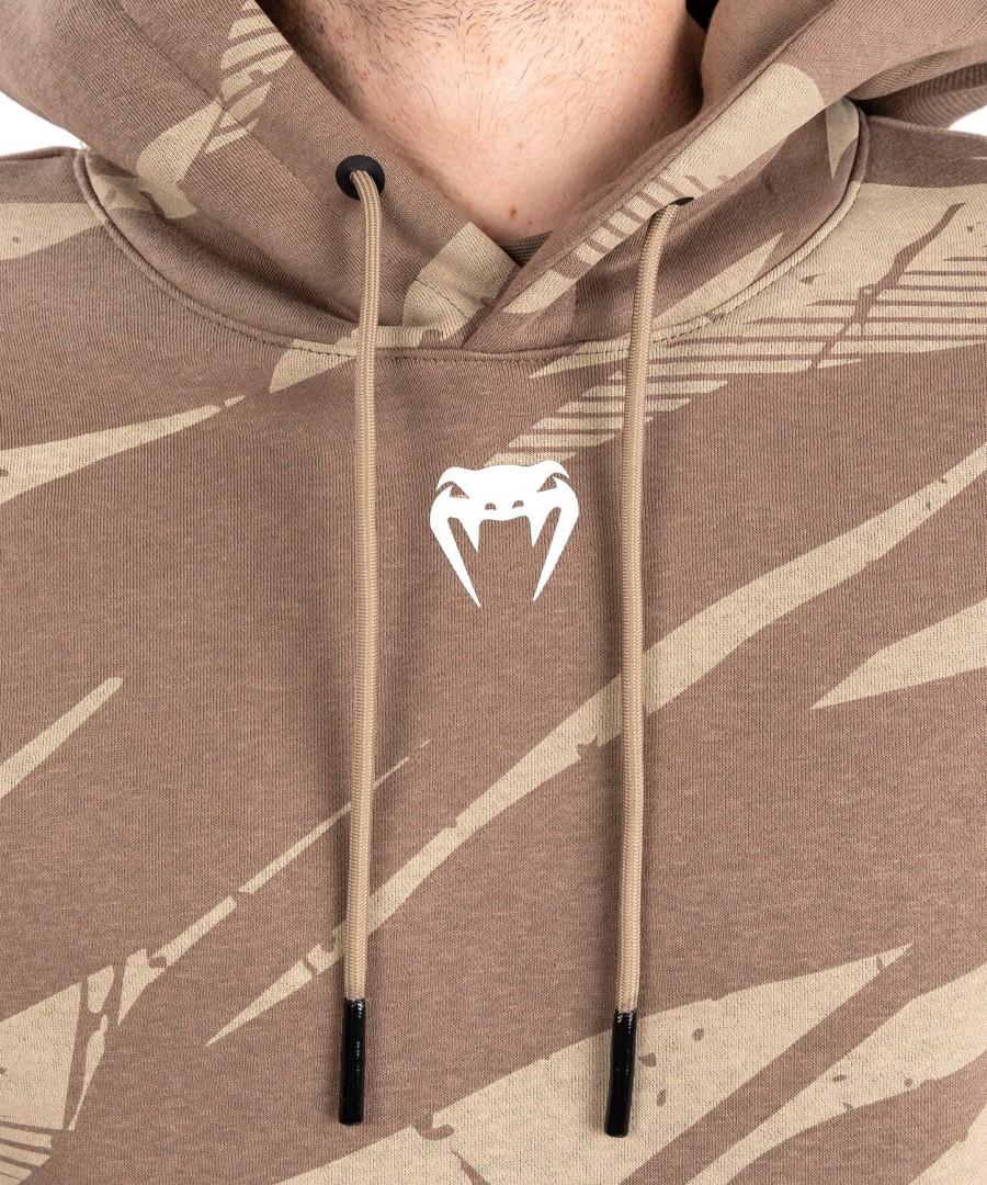 pánská mikina s kapucí ufc adrenaline by venum fight week - desert camo