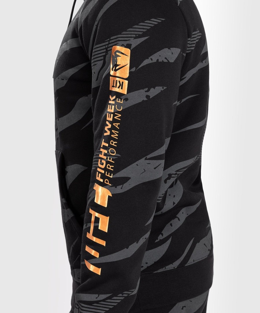 pánská mikina s kapucí ufc adrenaline by venum fight week - urban camo