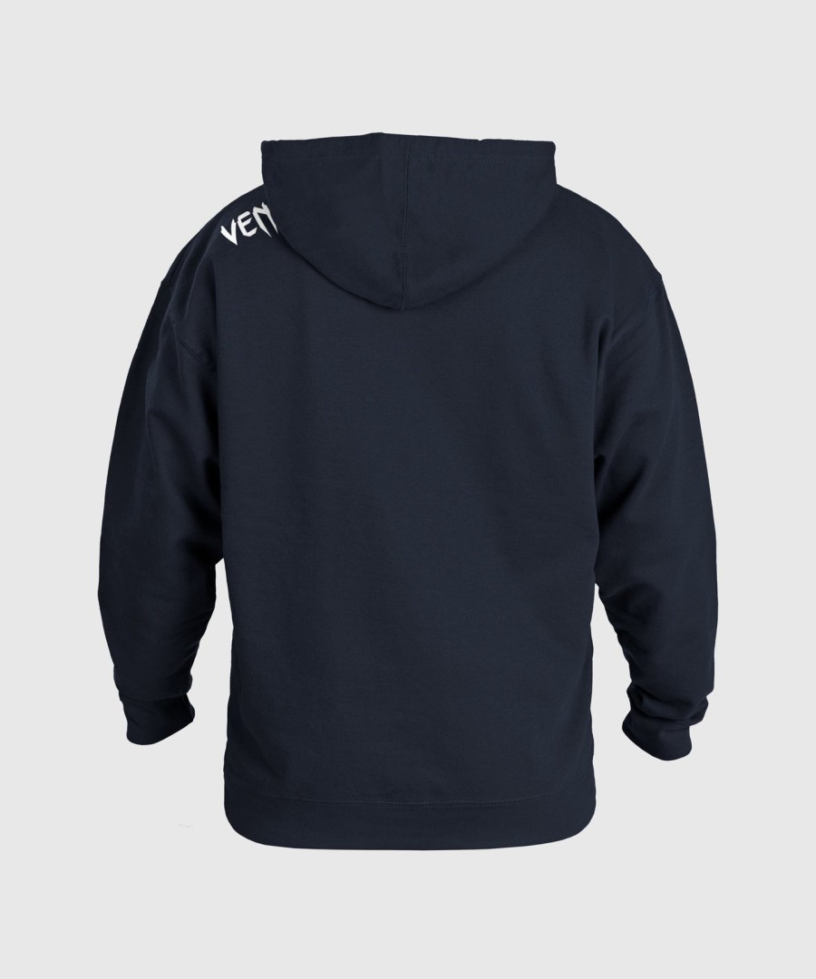 pánská mikina s kapucí ufc unrival by venum navy max holloway