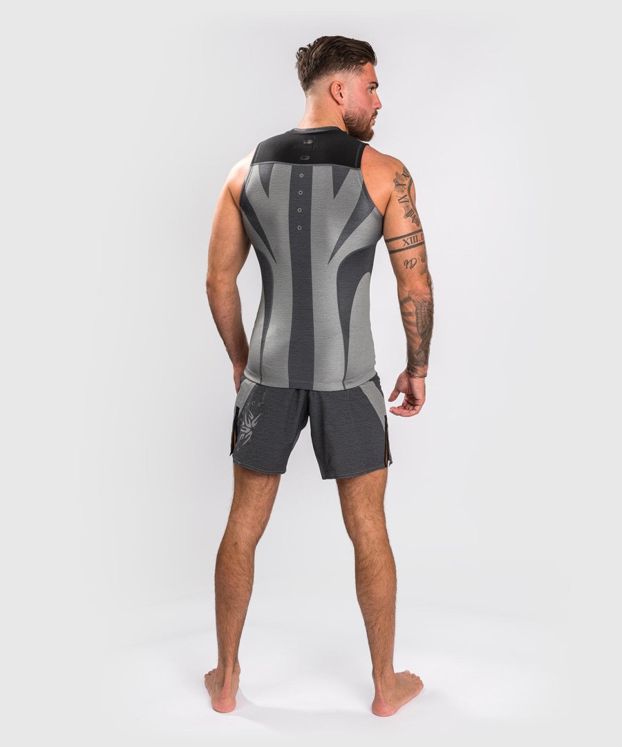 venum stone rashguard bez rukávů - minerálně zelený