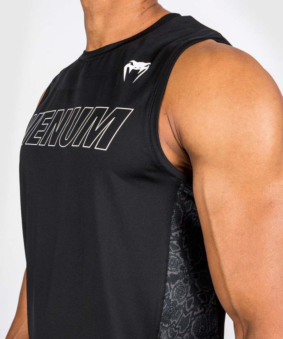 tílko venum classic evo dry tech - černo-bílé