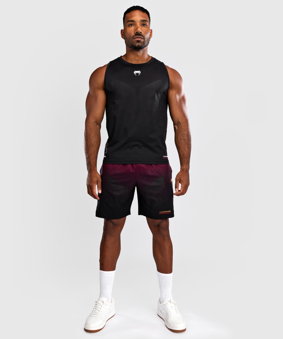 pánské tílko venum tactical xt dry-tech - černéohnivé červené