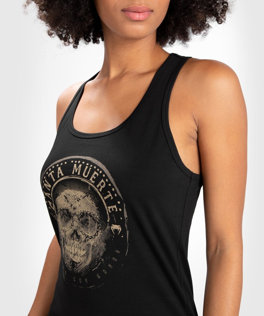 venum dámské tílko santa muerte dark side - Černéhnědé
