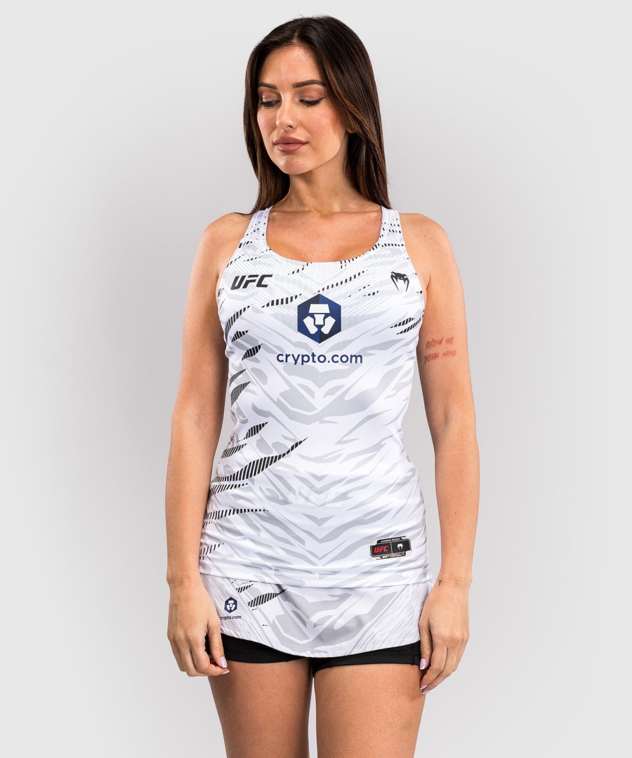 dámské tílko ufc fusion by venum authentic fight night s policemi - bílé