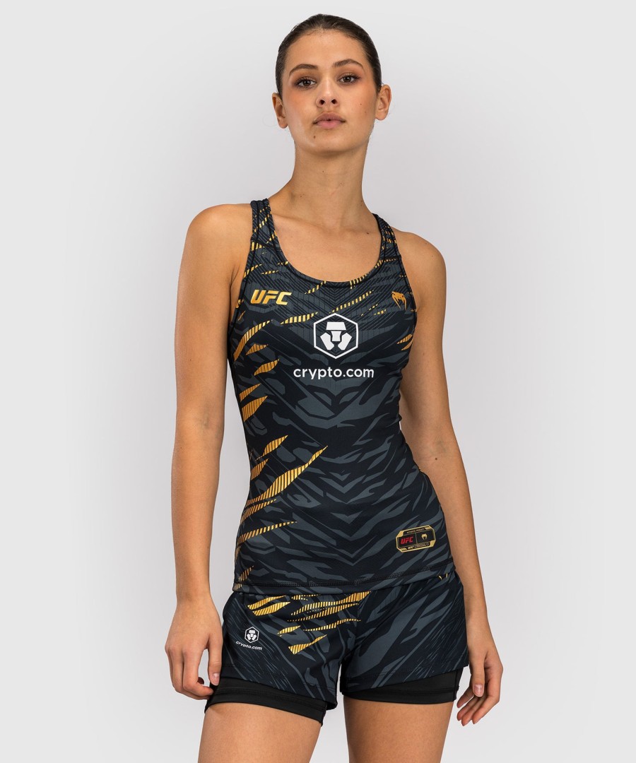 dámské tílko ufc fusion by venum authentic fight night s odnímatelným lemem - champion