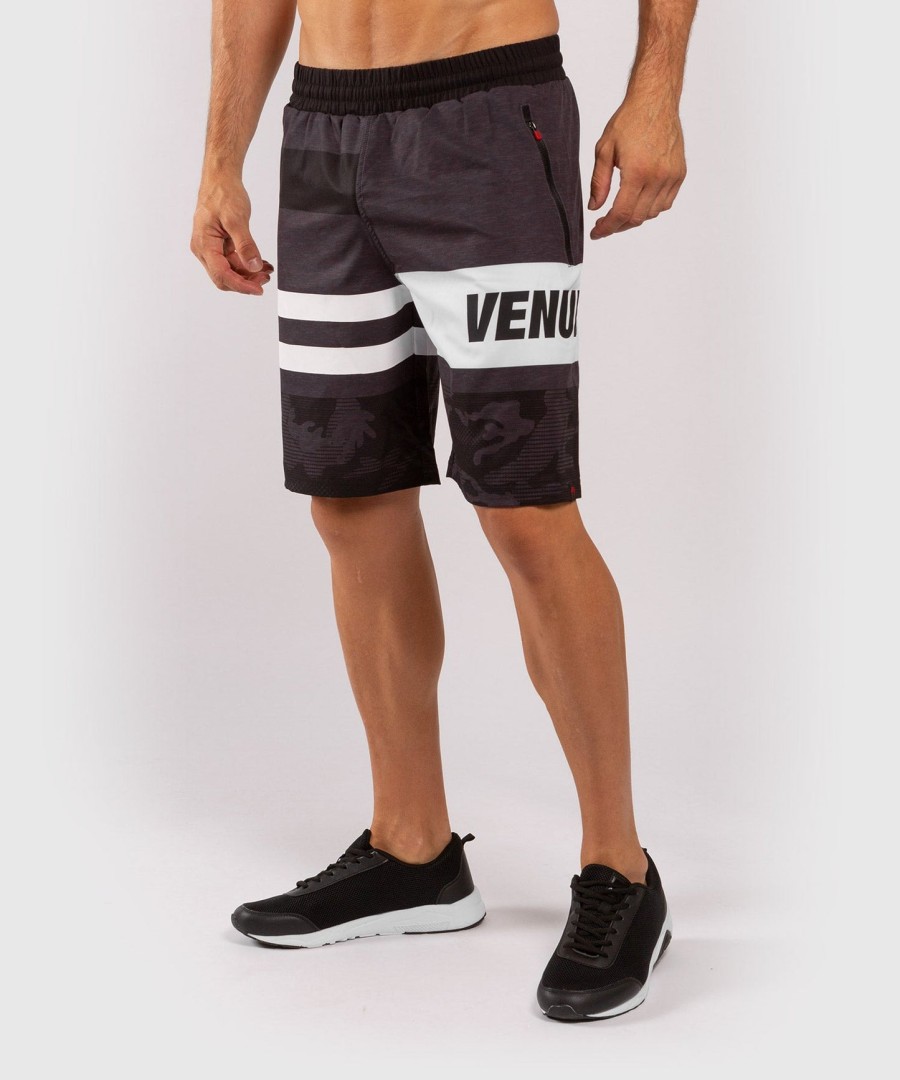tréninkové kraťasy venum bandit - černo-šedé