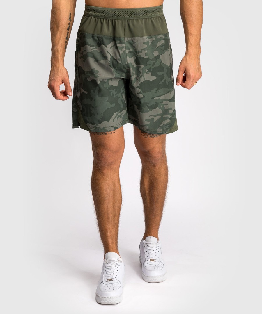 pánské tréninkové kraťasy venum g-fit air - armádní maskáčové