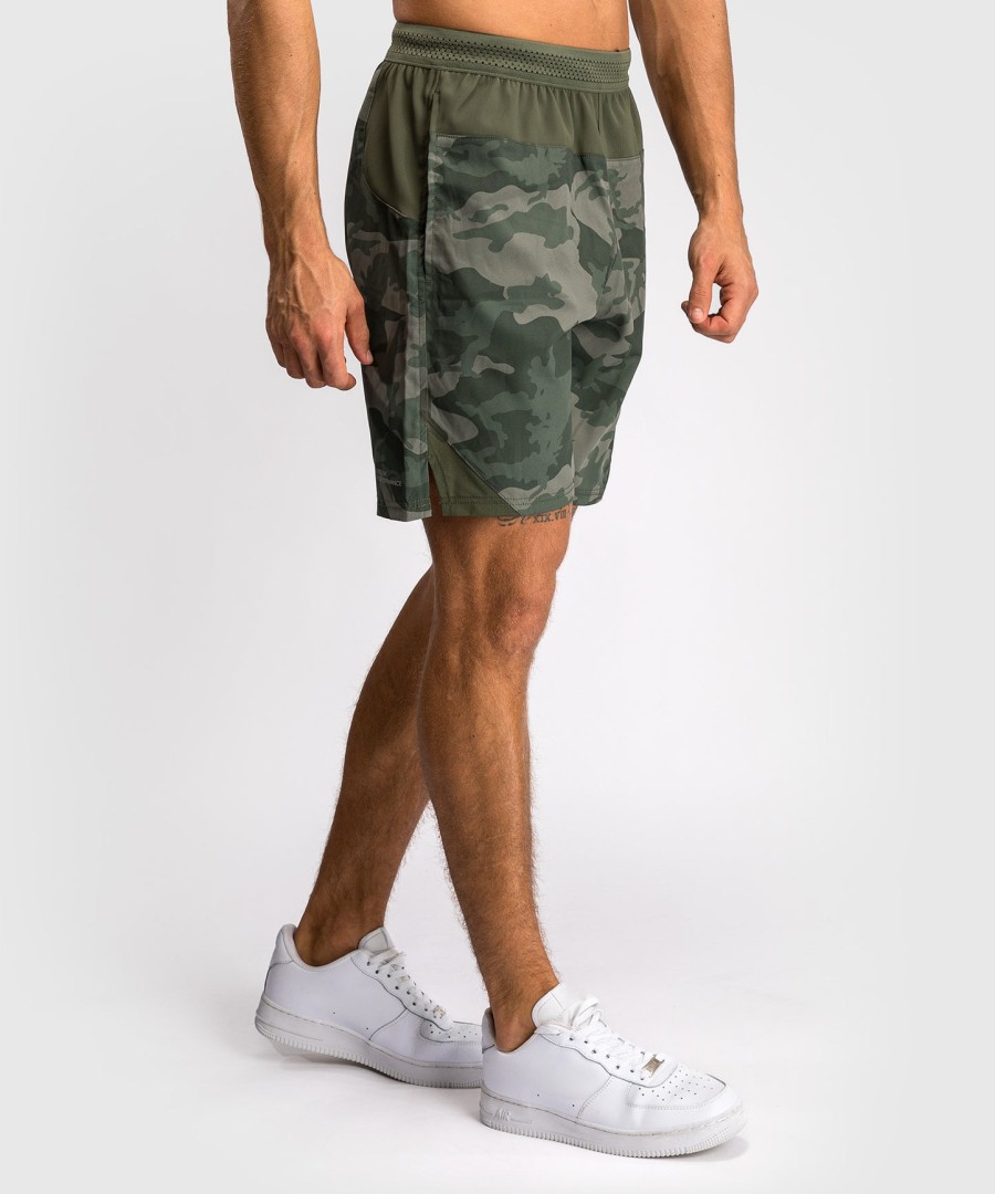 pánské tréninkové kraťasy venum g-fit air - armádní maskáčové