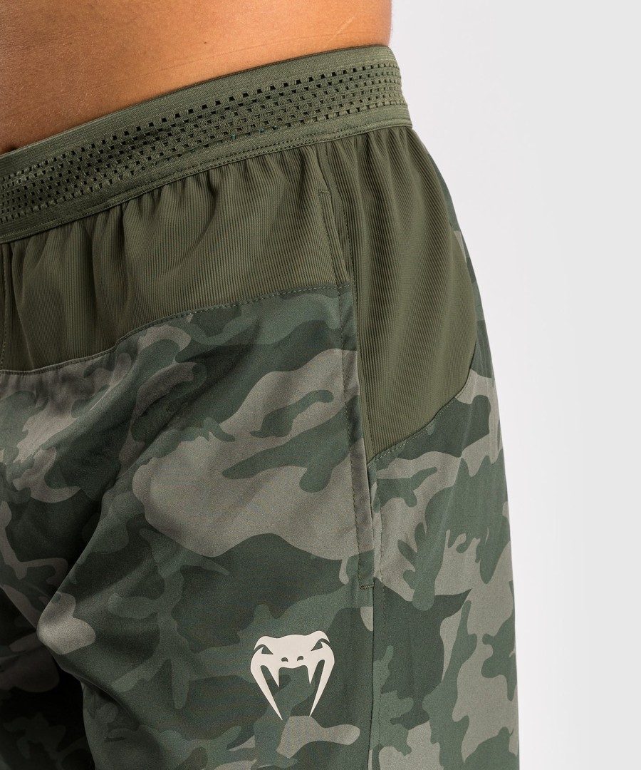 pánské tréninkové kraťasy venum g-fit air - armádní maskáčové