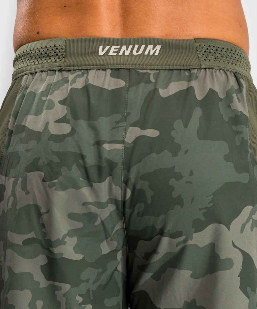 pánské tréninkové kraťasy venum g-fit air - armádní maskáčové