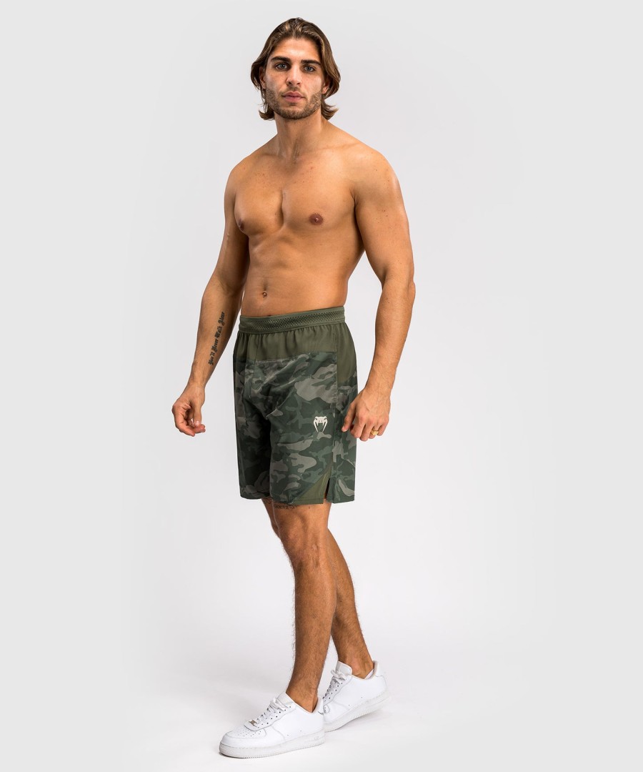 pánské tréninkové kraťasy venum g-fit air - armádní maskáčové