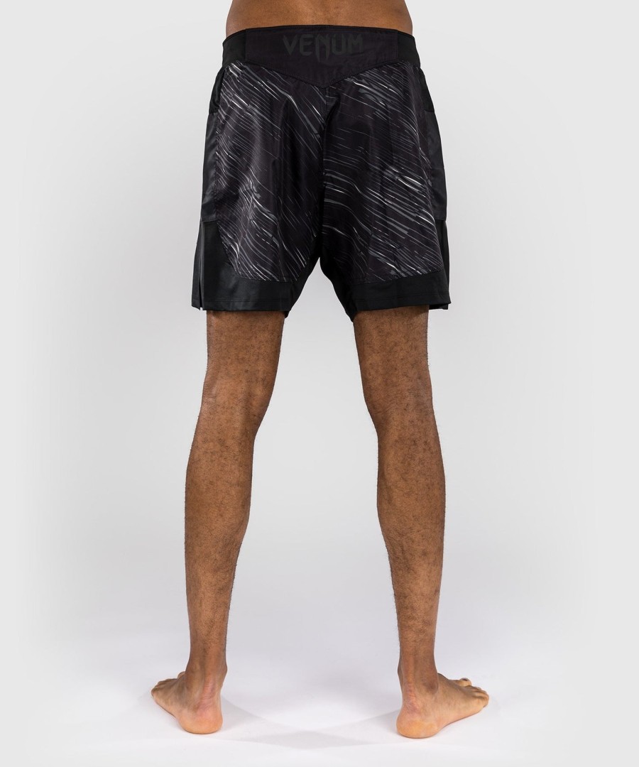 Šortky venum rapid fight - černéstorm grey