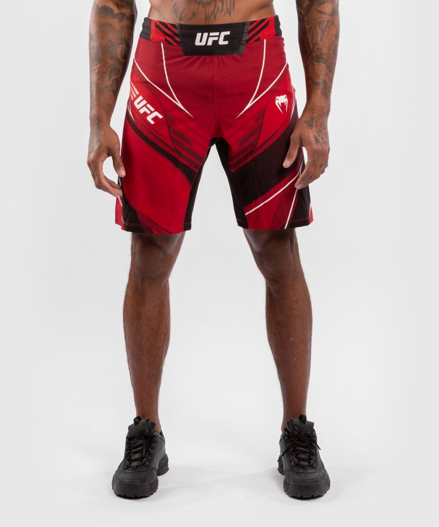 pánské kraťasy ufc venum authentic fight night - long fit - Červené