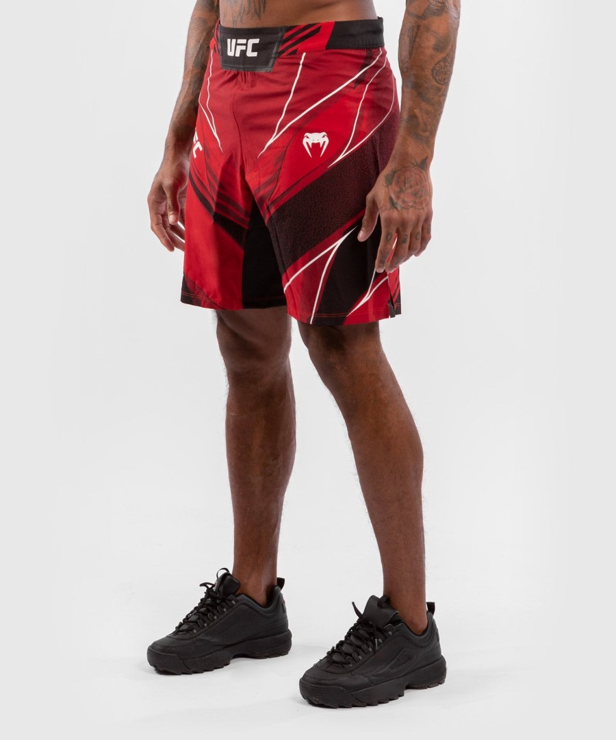 pánské kraťasy ufc venum authentic fight night - long fit - Červené