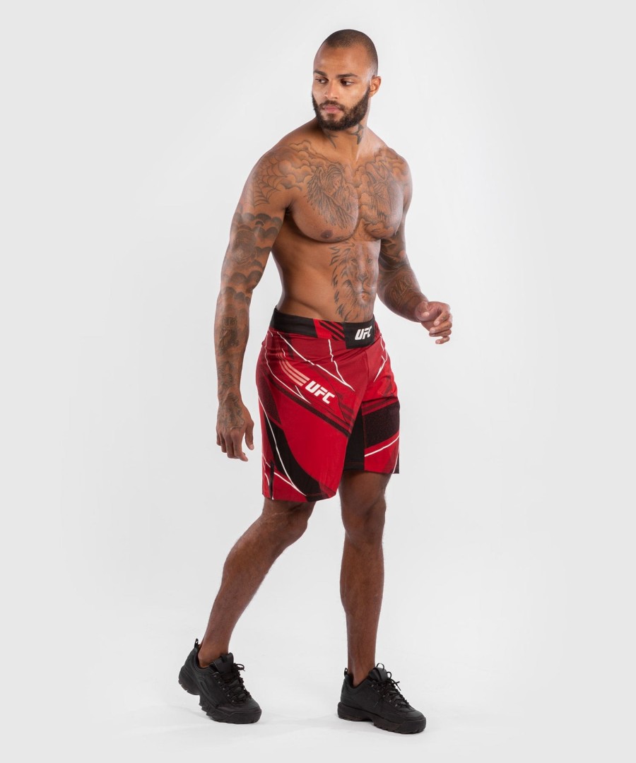 pánské kraťasy ufc venum authentic fight night - long fit - Červené