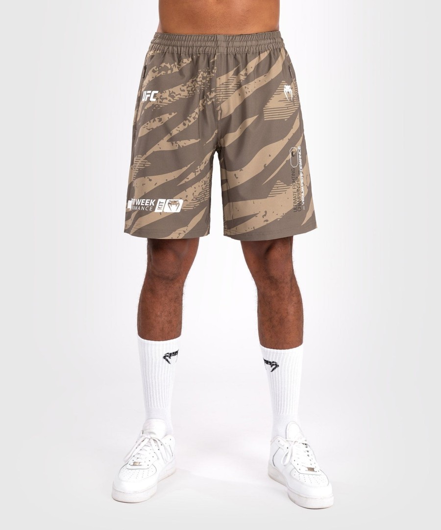 pánské kraťasy ufc adrenaline by venum fight week performance - desert camo