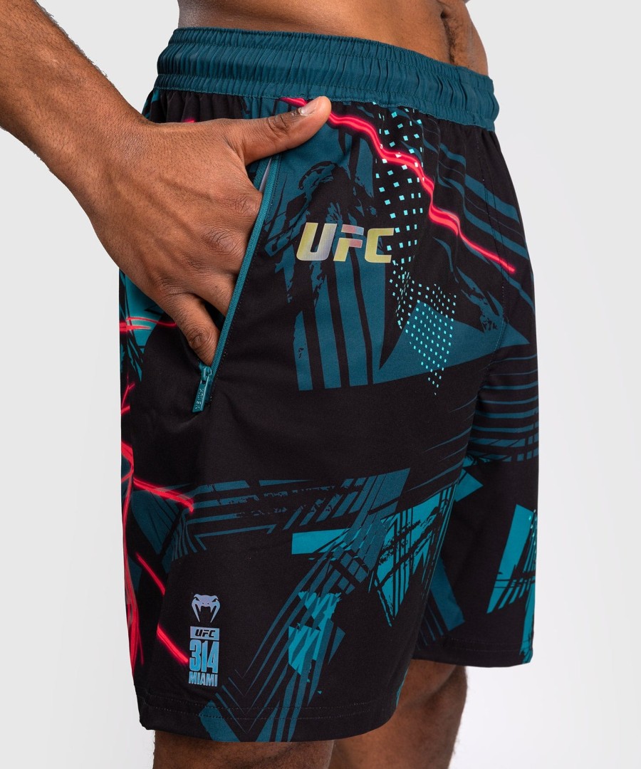 pánské kraťasy ufc fusion by venum miami edition fight week performance - černé