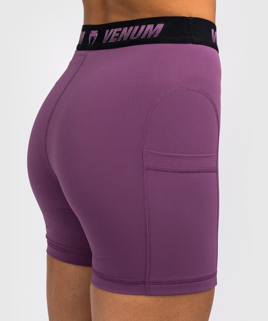 venum elevate women long valetudo shorts- liliac