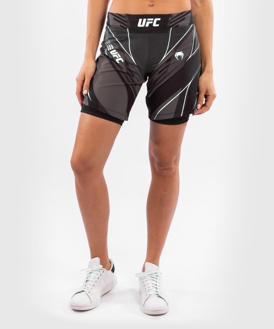 dámské kraťasy ufc venum authentic fight night - long fit - Černé