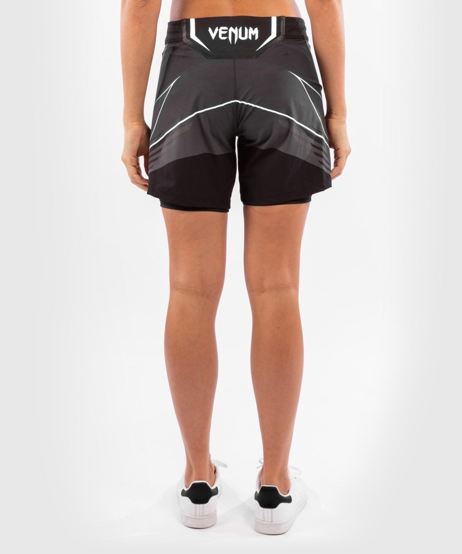 dámské kraťasy ufc venum authentic fight night - long fit - Černé