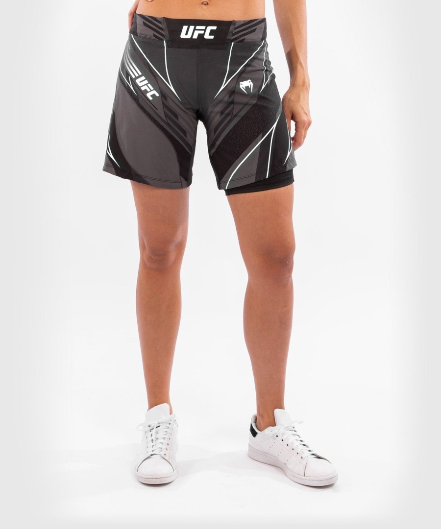 dámské kraťasy ufc venum authentic fight night - long fit - Černé