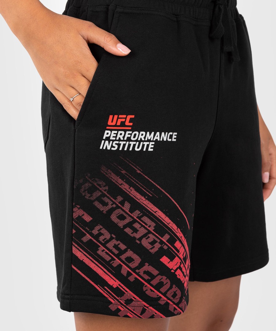 bavlněné kraťasy ufc venum performance institute 2.0 - černéčervené