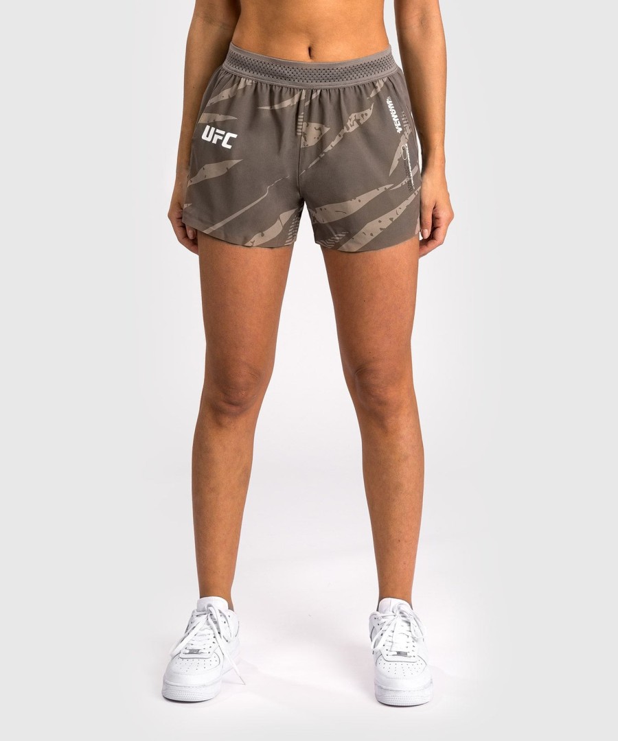 dámské kraťasy ufc adrenaline by venum fight week performance short - desert camo