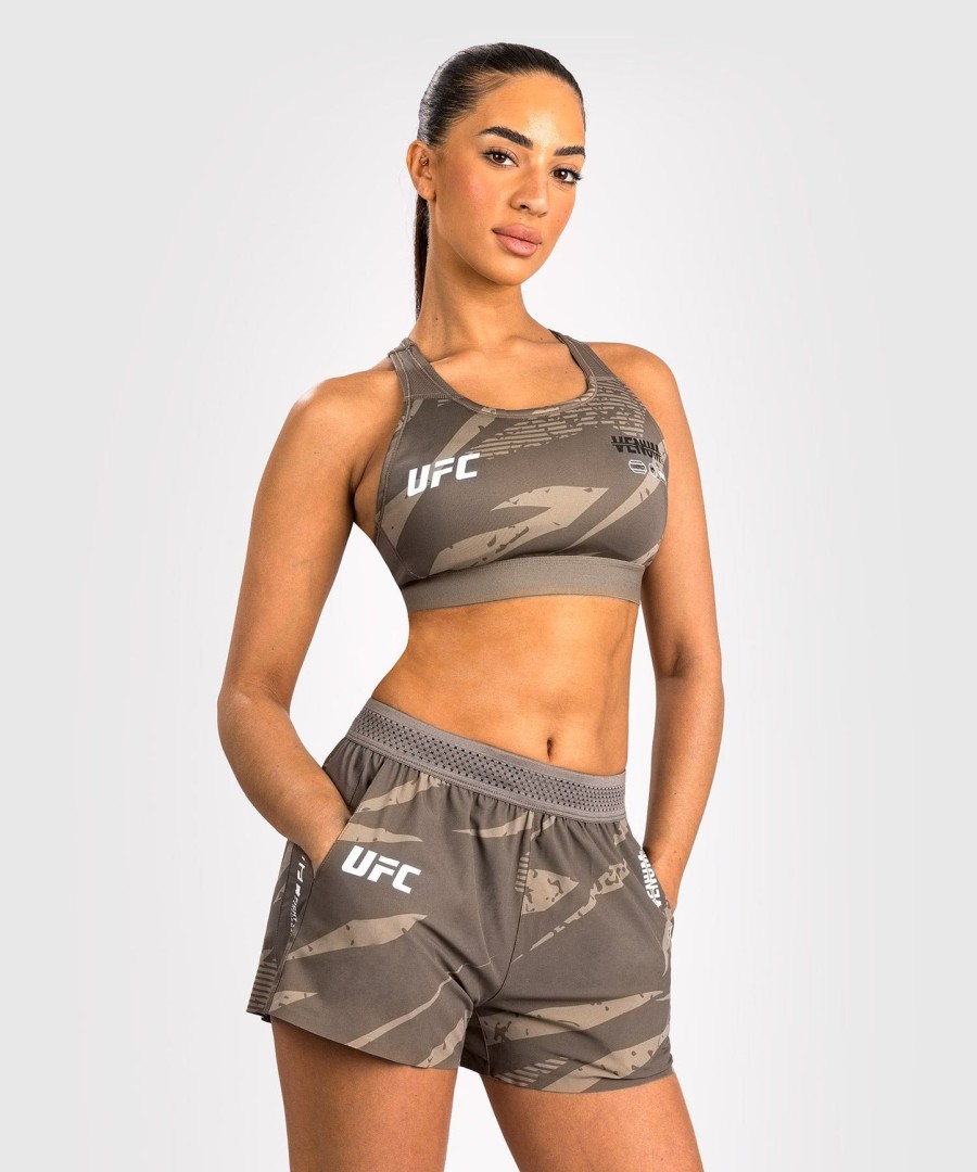 dámské kraťasy ufc adrenaline by venum fight week performance short - desert camo